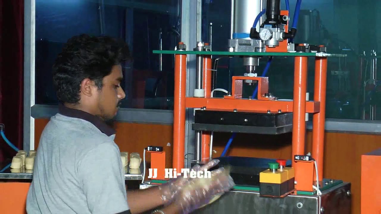 Semi Cooked Chapati Making Machine Unit - Single Pressing-CONTACT +91 8098018393