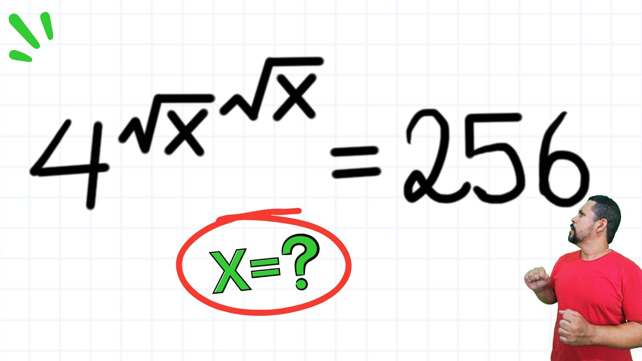 COMO RESOLVER essa Equação Exponencial