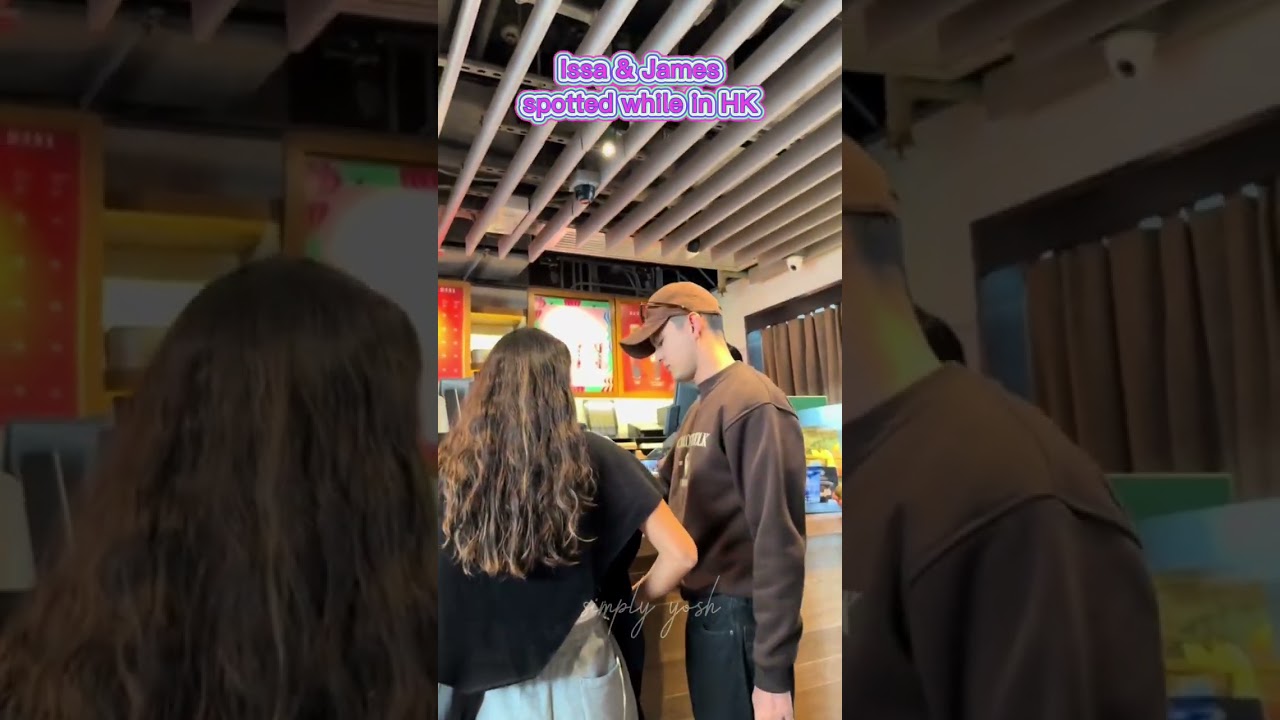 JAMES REID AND ISSA PRESSMAN SPOTTED WHILE IN HONGKONG! LOVE BIRDS 😮 #jamesreid #spotted