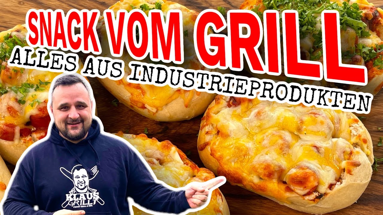 INDUSTRIEPRODUKTE GRILLEN ? DARF MAN DAS ??? SNACK BRÖTCHEN vom GRILL --- Klaus grillt