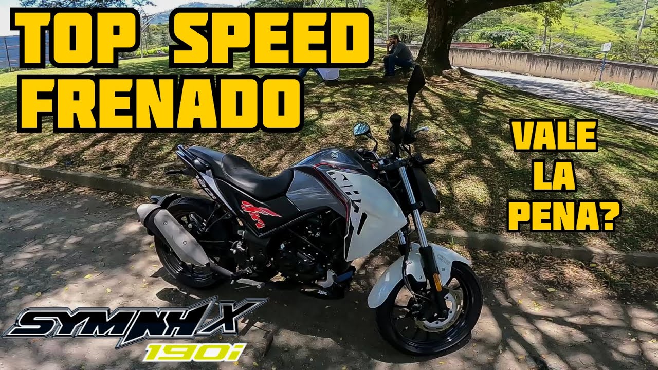 🚨 Así ANDA la SYM NHX 190i ▶️ TOP SPEED, FRENADO, COMPORTAMIENTO Y MAS 🤯 la MEJOR 190 del MERCADO