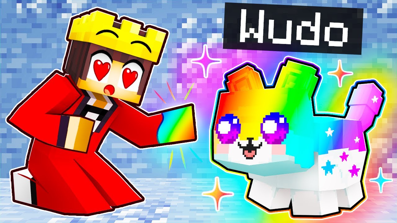 Playing Minecraft as a RARE KITTEN!