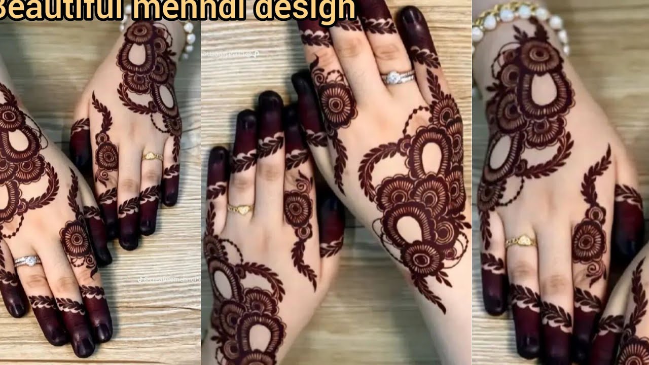 Backhand special 2025 mehndi design | easy mehndi design | mehandi ka design| simple mehndi design
