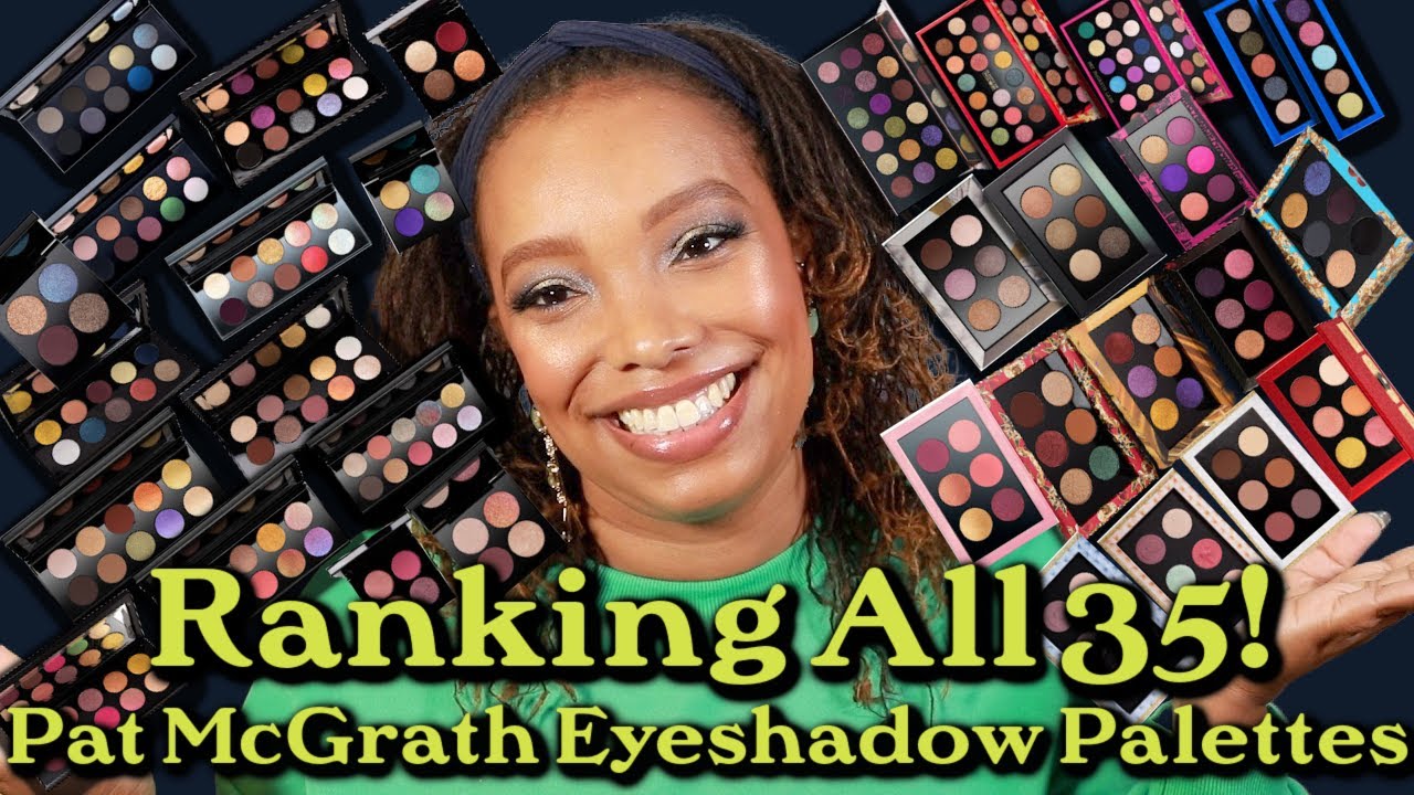 Ranking All 35 of my Pat McGrath Labs Eyeshadow Palettes! Vol. 3 