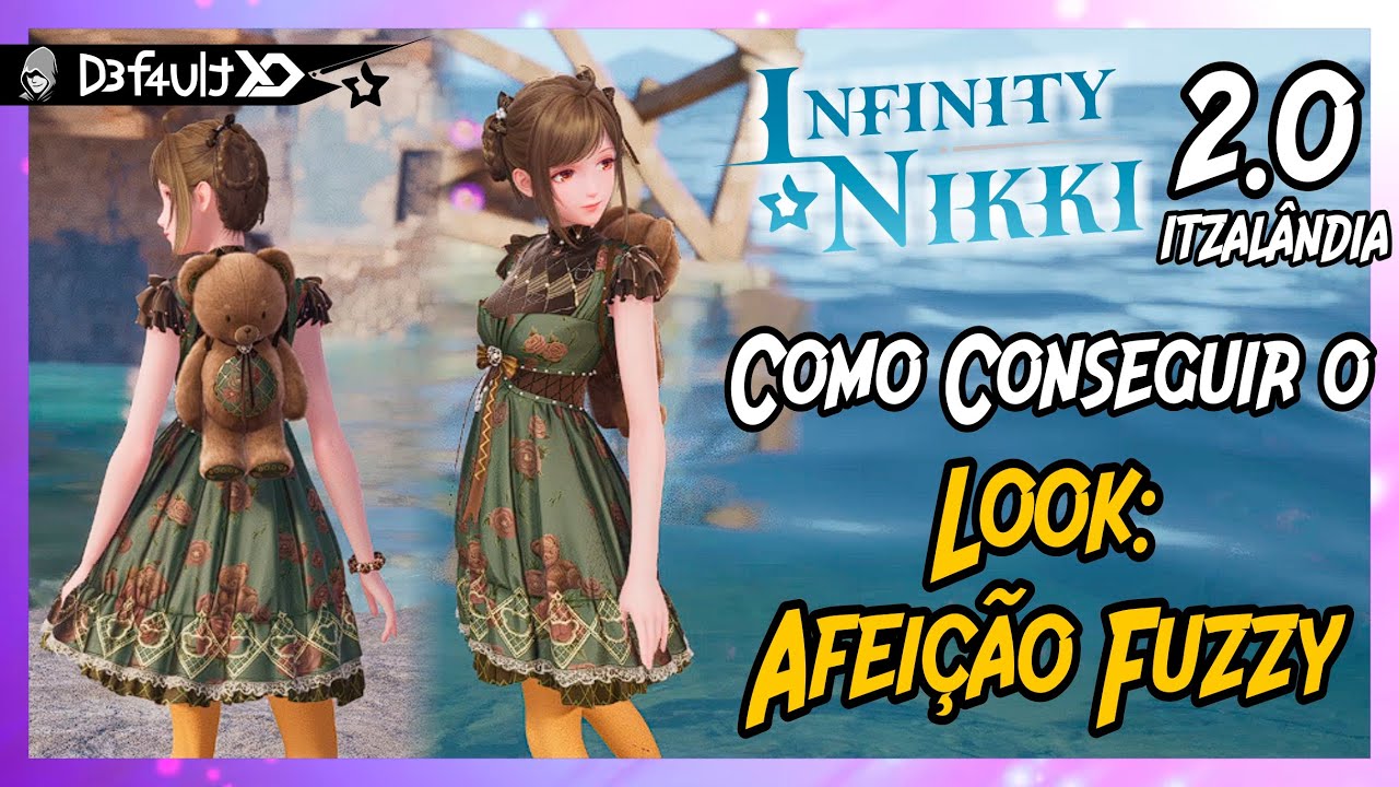 INFINITY NIKKI 2.0 - Look AFEIÇÃO FUZZY - Passo a passo Walkthrough