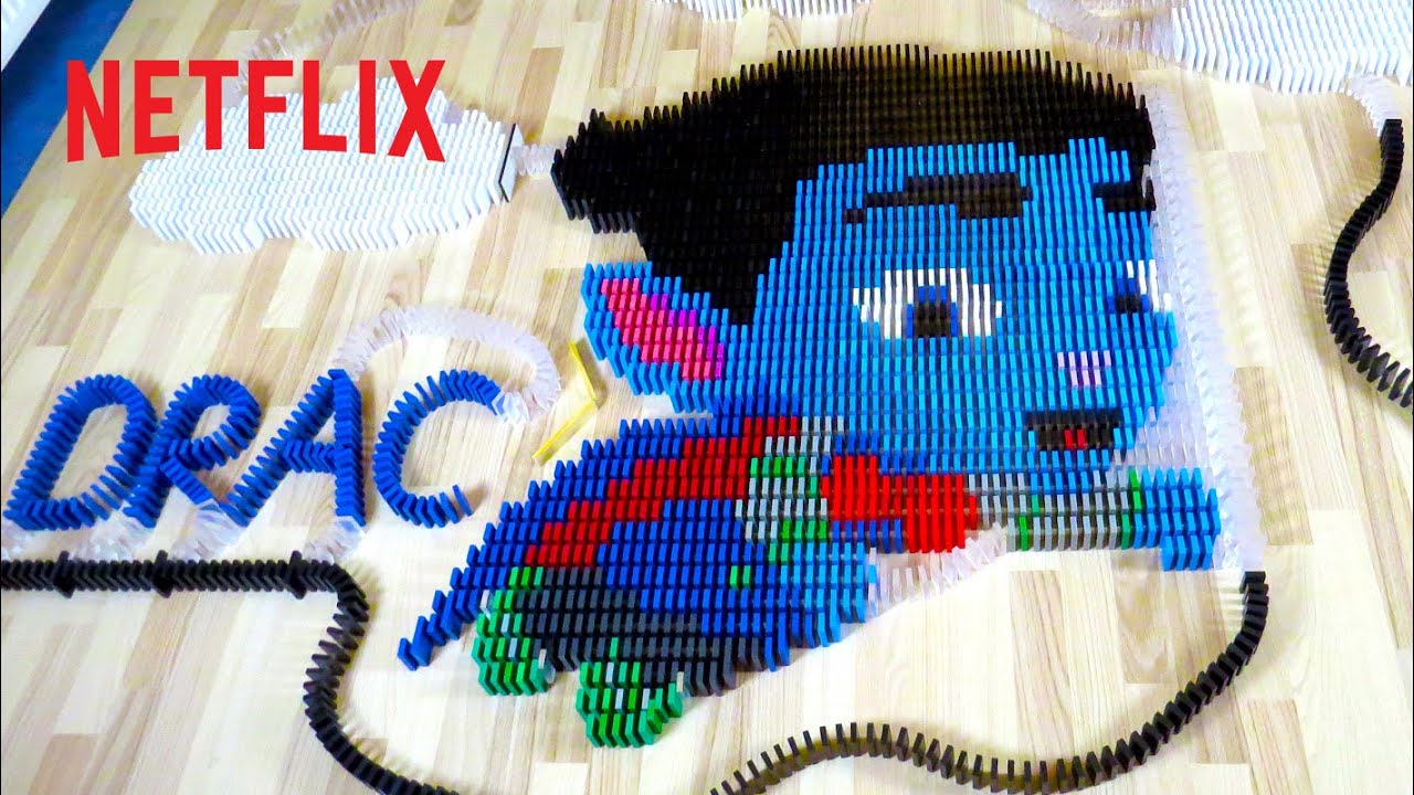 Super Monsters in 45,000 Dominoes 🧛 Netflix Jr