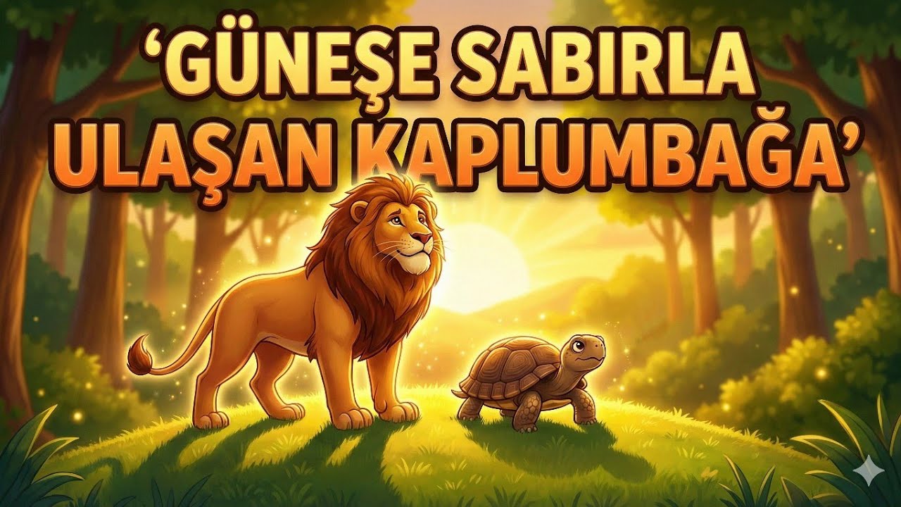 Güneşe Sabırla Ulaşan Kaplumbağa | Mesnevi Tarzında Ders Veren Hayvan Hikayesi