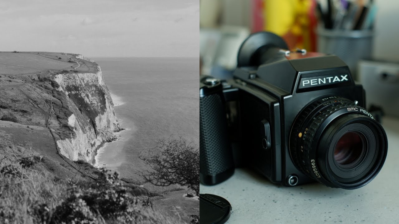 How to load 120 film into a Pentax 645