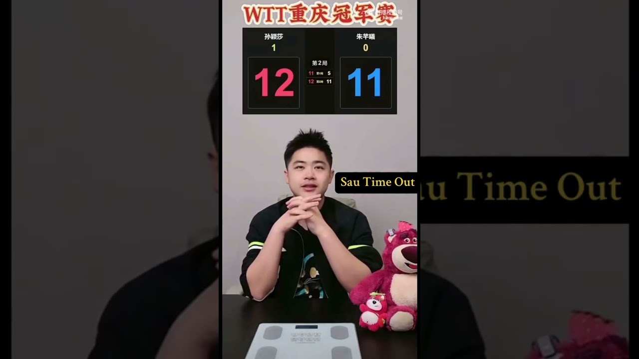 Gấu Dâu giải thích Time Out của Shasha #sunyingsha #wtt #chongqing