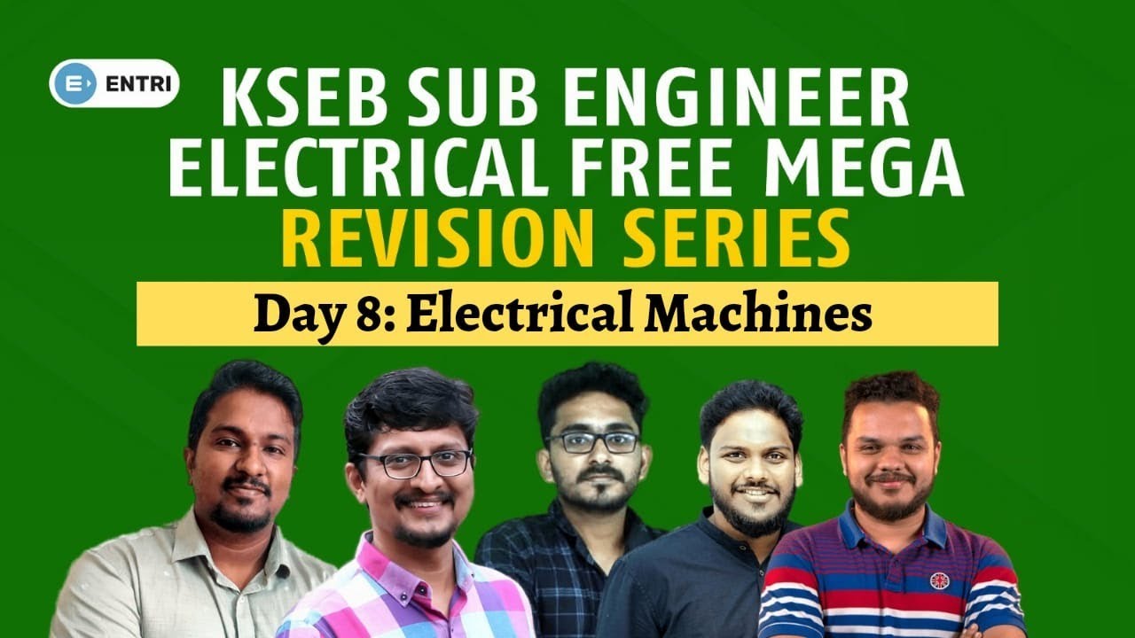 KSEB Sub Engineer Electrical | FREE MEGA REVISION SERIES - Day 8