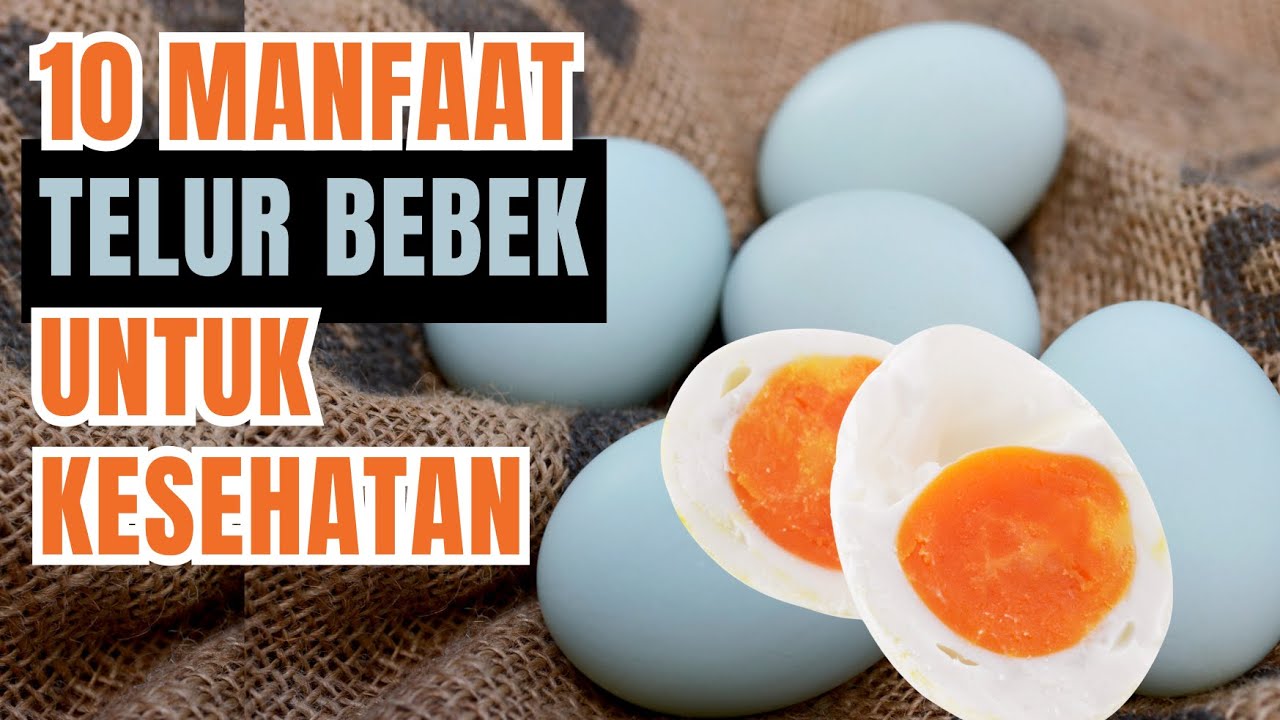 10 Manfaat Telur Bebek Untuk Kesehatan