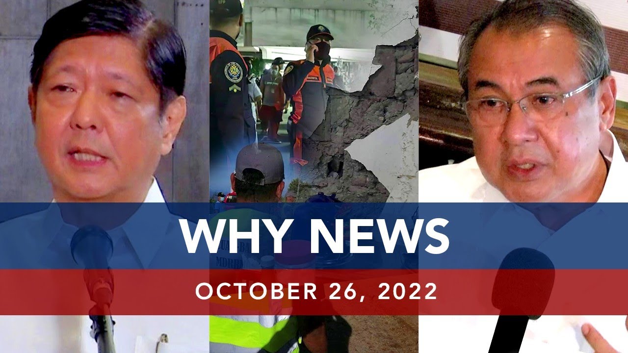 UNTV: Why News | October 26, 2022