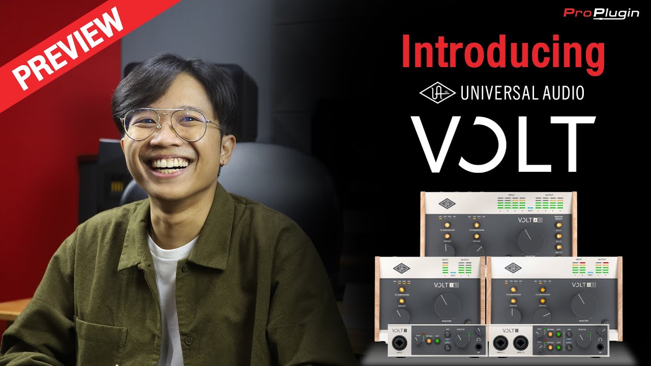Preview แนะนำฟังก์ชันเด็ดของ VOLT สุดยอด Audio Interface น้องใหม่จาก Universal Audio