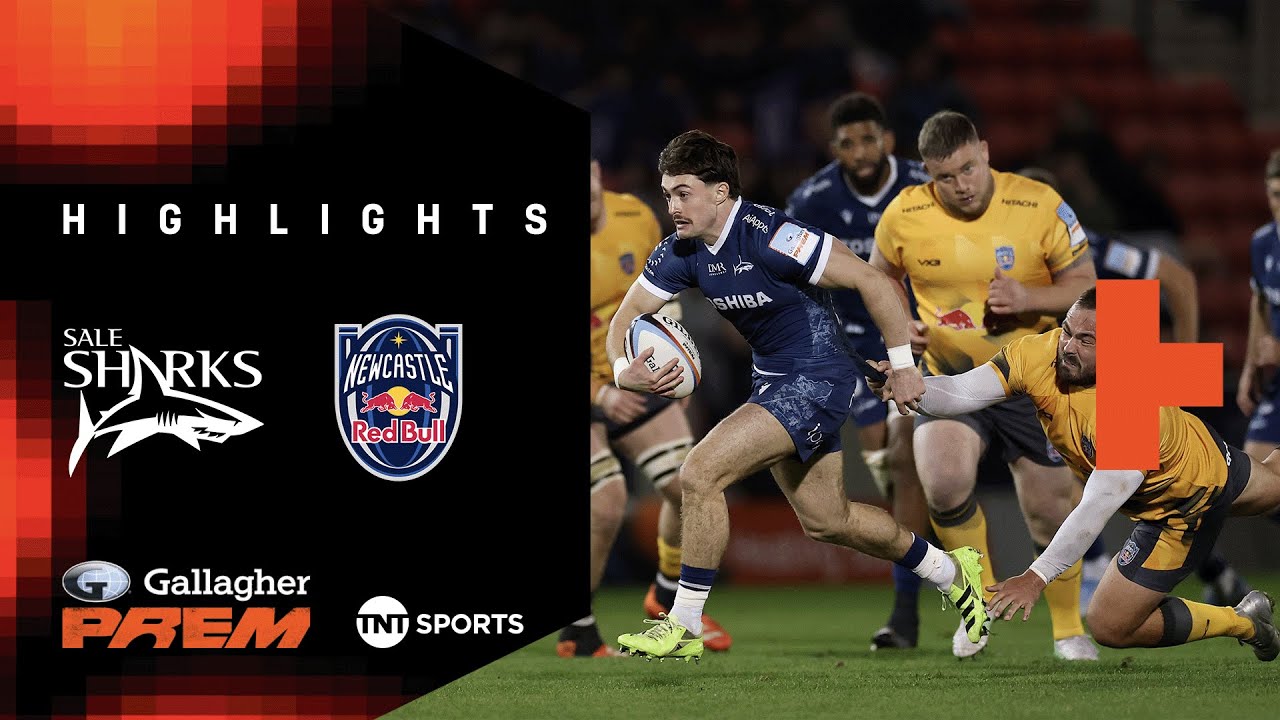 DOMINANCE 🔥 | Sale Sharks vs Newcastle Red Bulls | Gallagher PREM Rugby Highlights