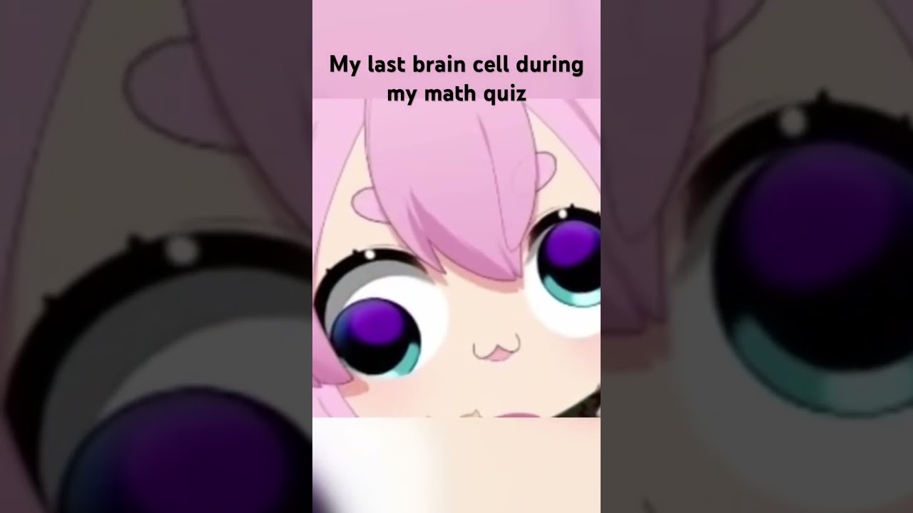 Brain go brrrr #chibidoki #shorts #funny #school #memes #vtuber #meme