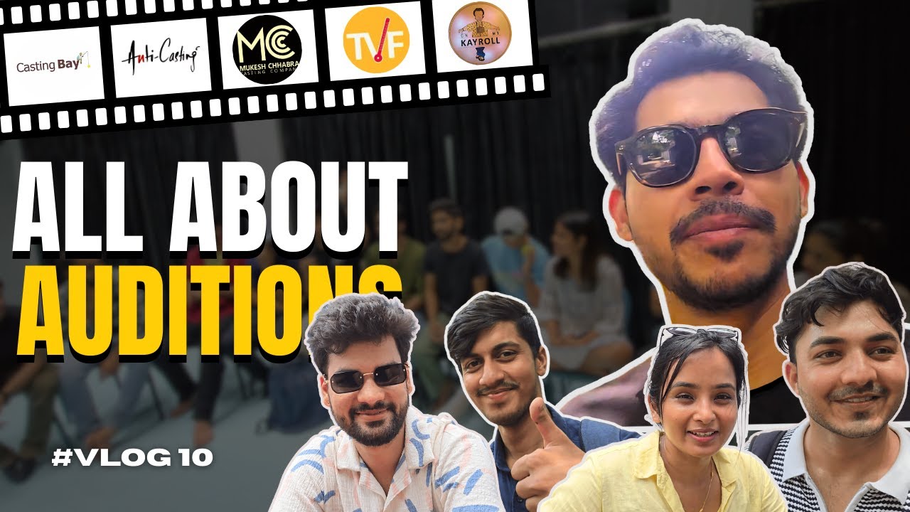 AUDITIONS IN MUMBAI | ARAMNAGAR | Real life experience.