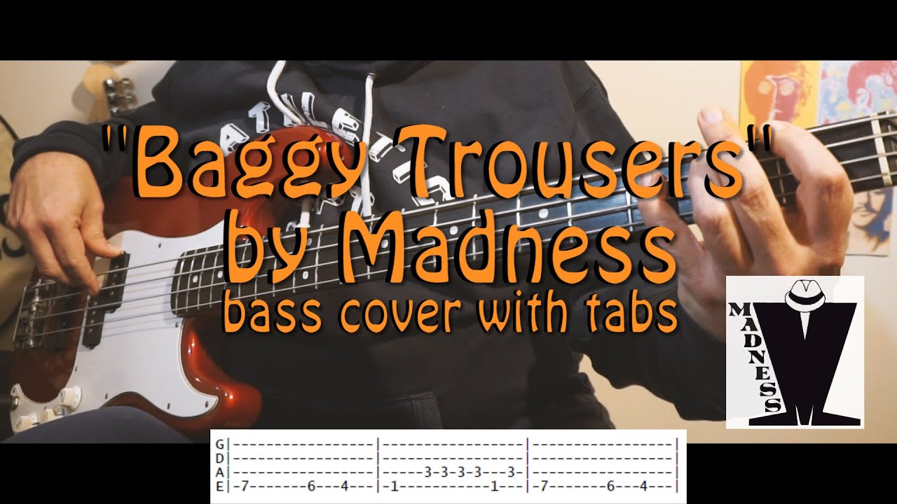 "Baggy Trousers" by Madness - bass cover with tabs
