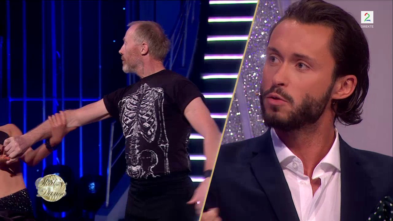 Roger Ruud og Lillian danser paso doble