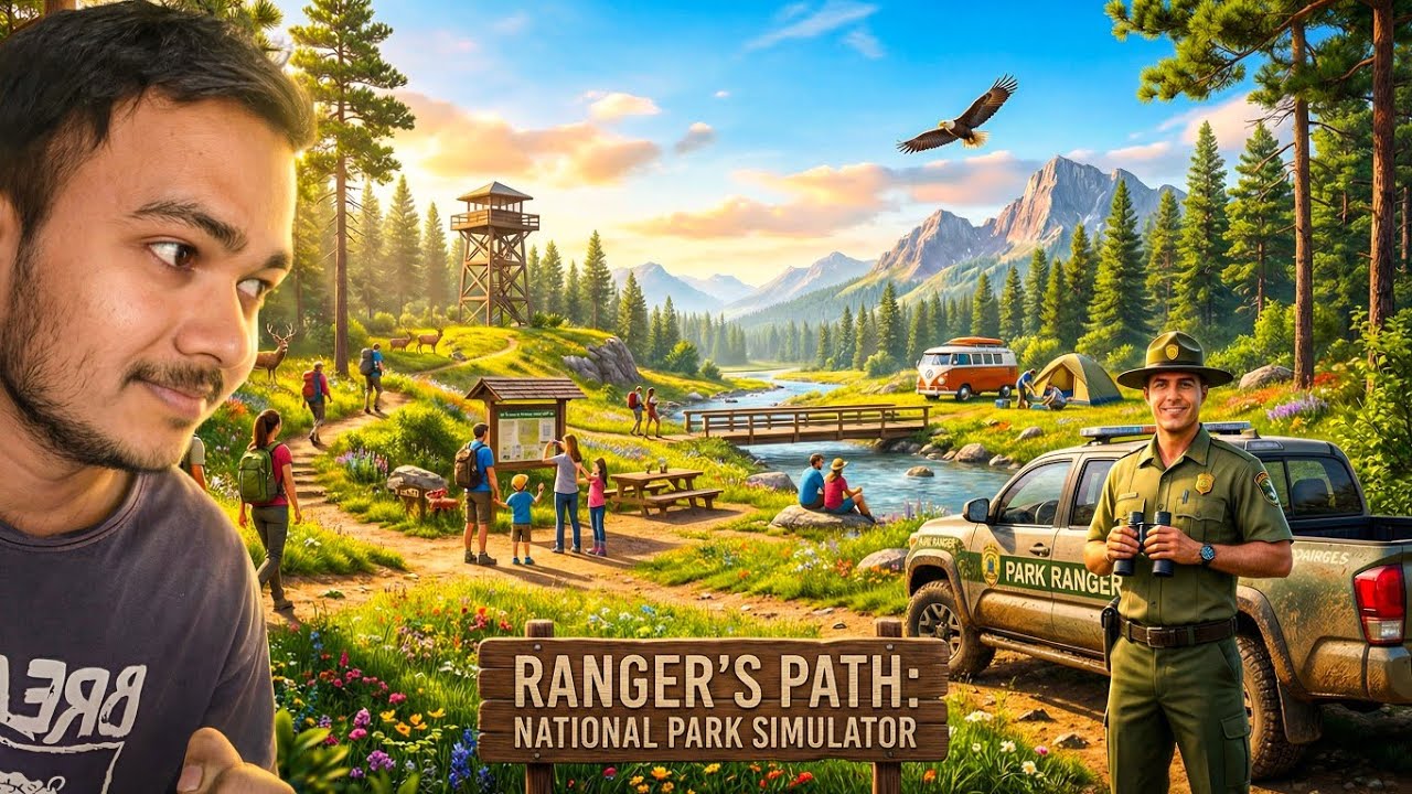 My 1st Day On Work in National Park | Rangers Path National Park Simulator 