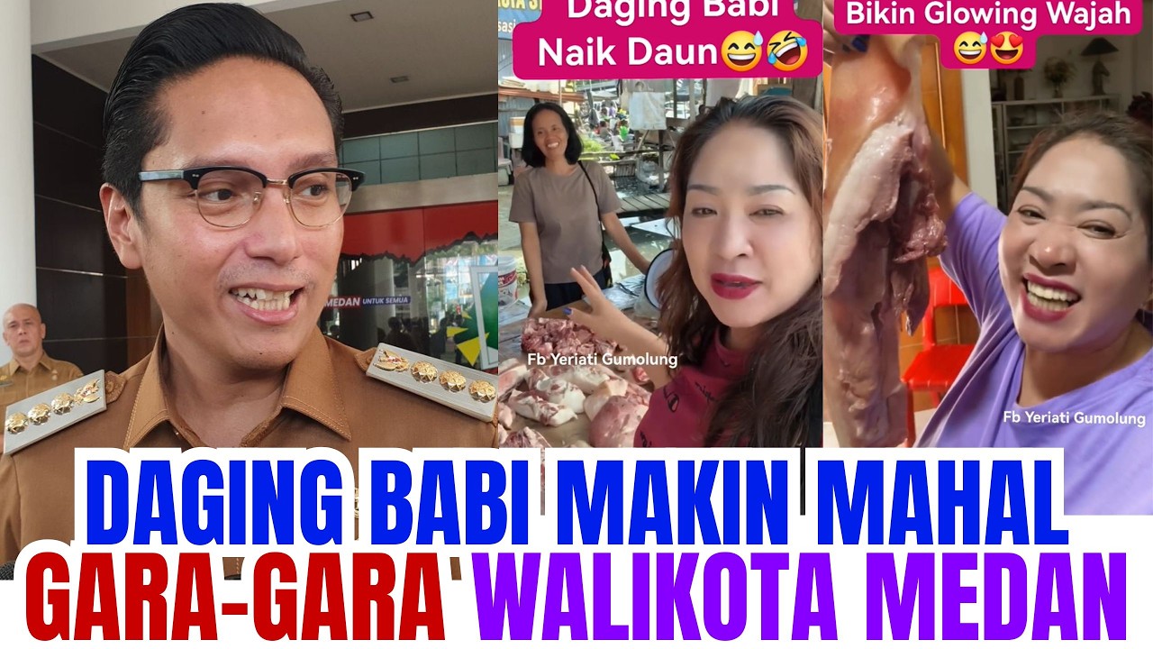 DAGING BABI MAKIN MAHAL GARA2 WALI KOTA MEDAN?🤭#reactionvideo #beritaterkini