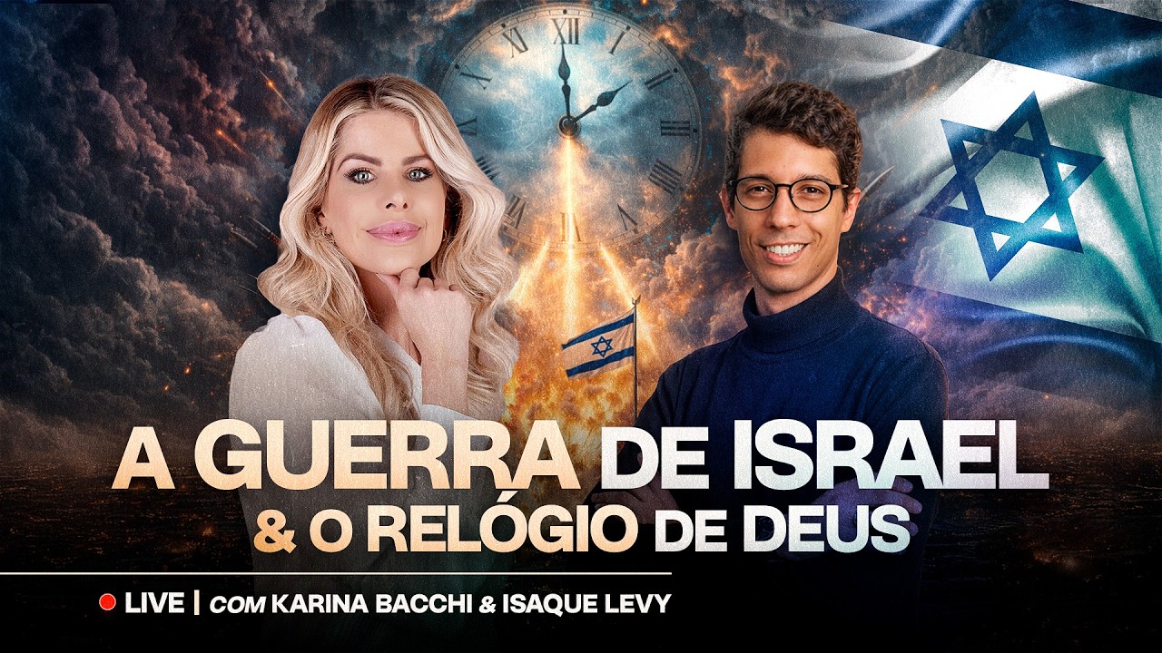 A GUERRA DE ISRAEL e o Relógio de Deus - Ao Vivo com Isaque Levy