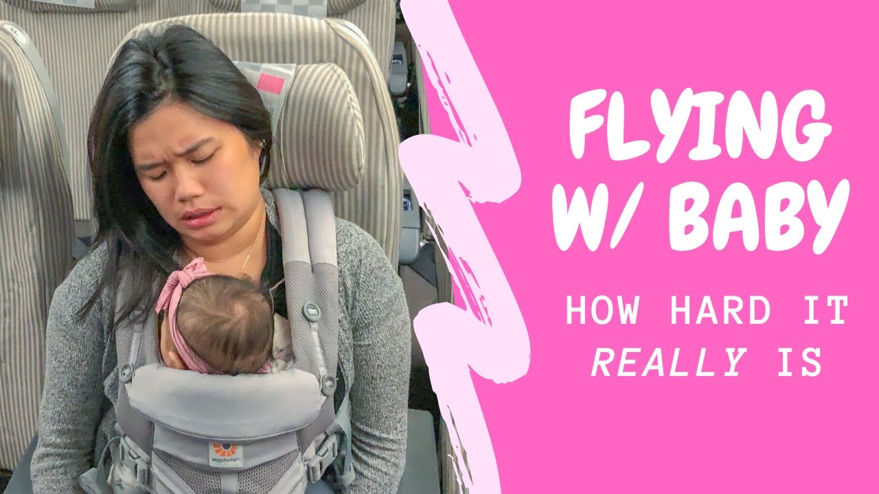 FIRST TIME FLYING WITH BABY | how hard it really is