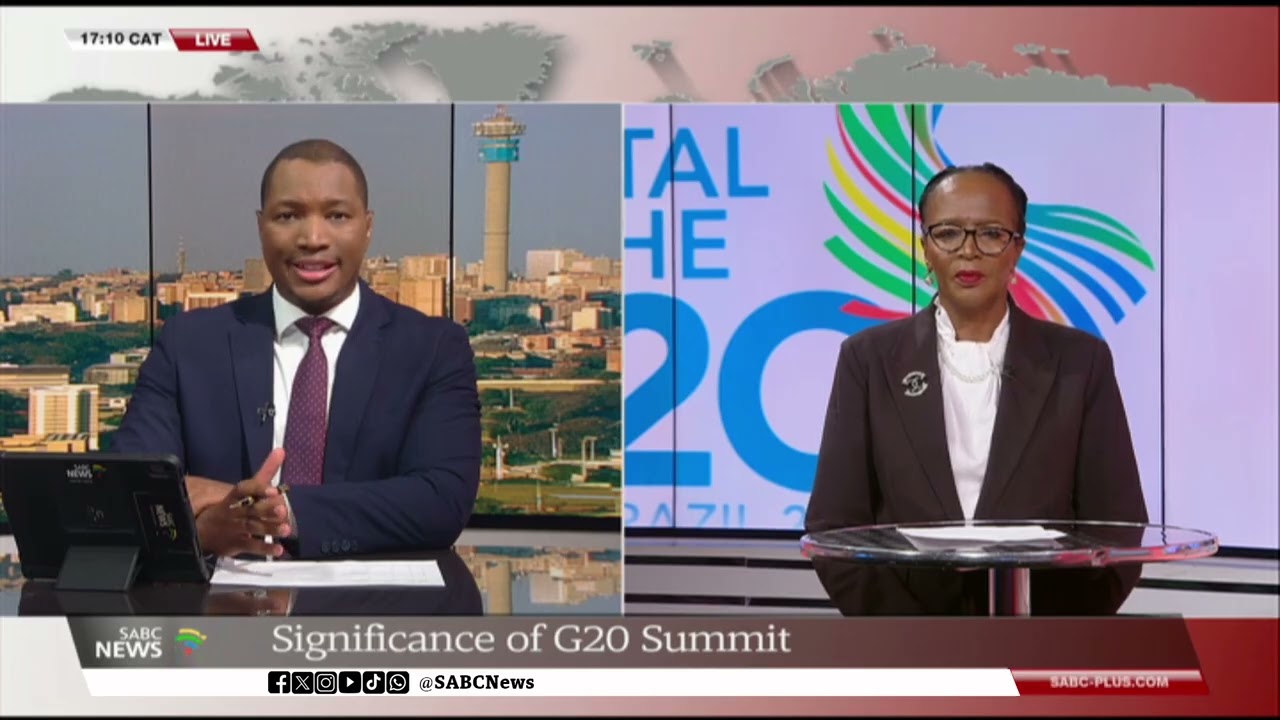 G20 Summit | The importance of this year's G20 summit: Sophie Mokoena