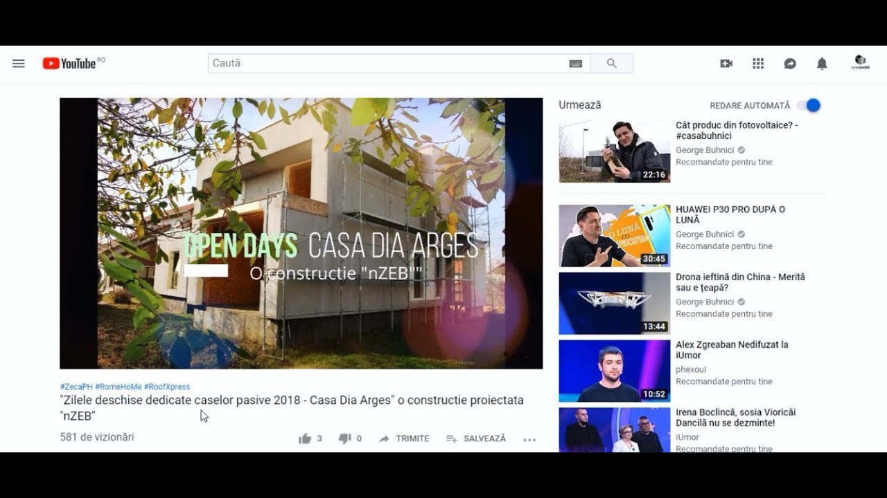#romehoME Structuri Metalice  - Casa Nzeb Dia Arges pe Youtube