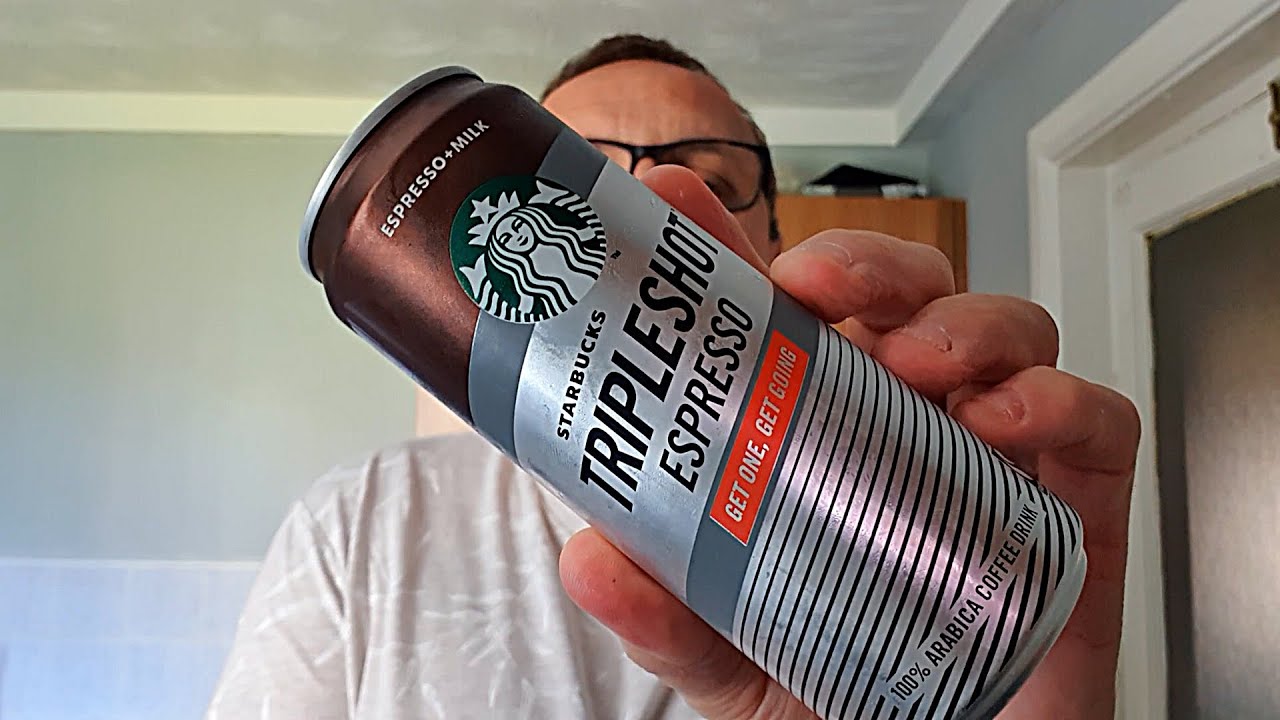 Starbucks Tripleshot Espresso Can Val handle it!
