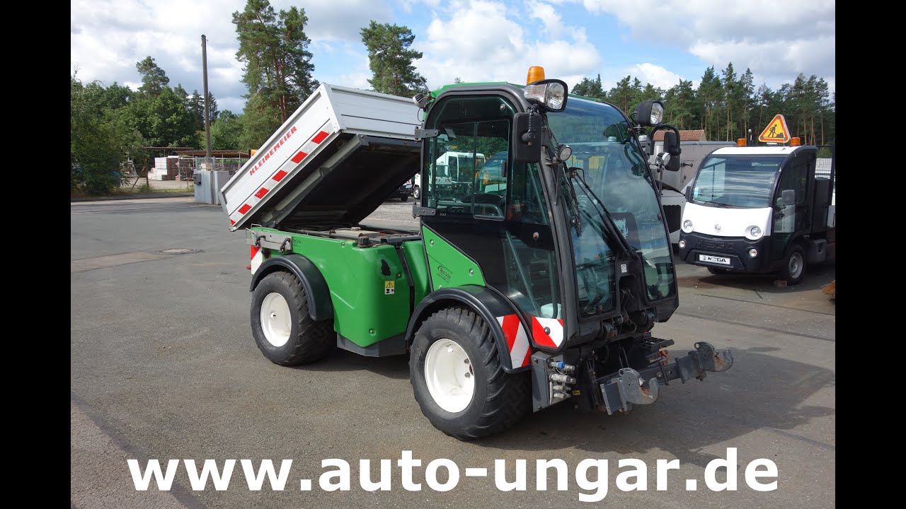Multihog CX75  Knicklenker 4x4 Zapfwelle Kipper Kommunalhydraulik Frontheber www.auto-ungar.de