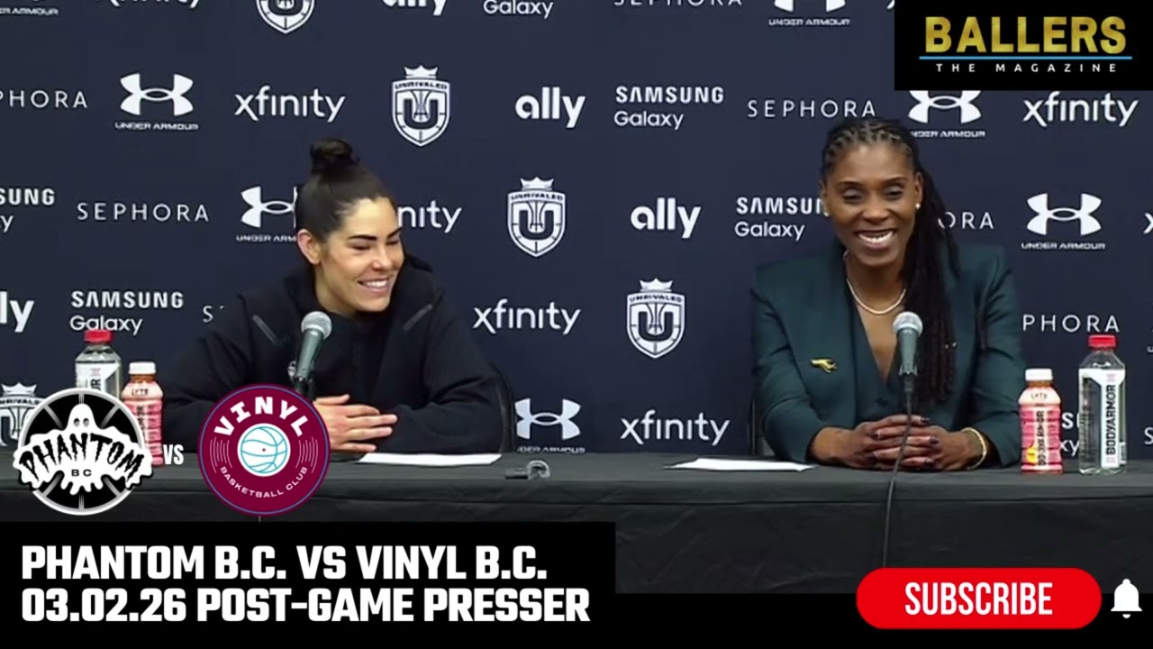 Kelsey Plum & Head Coach Roneeka Hodges: Phantom BC Postgame vs. Vinyl BC | Unrivaled 03.02.26