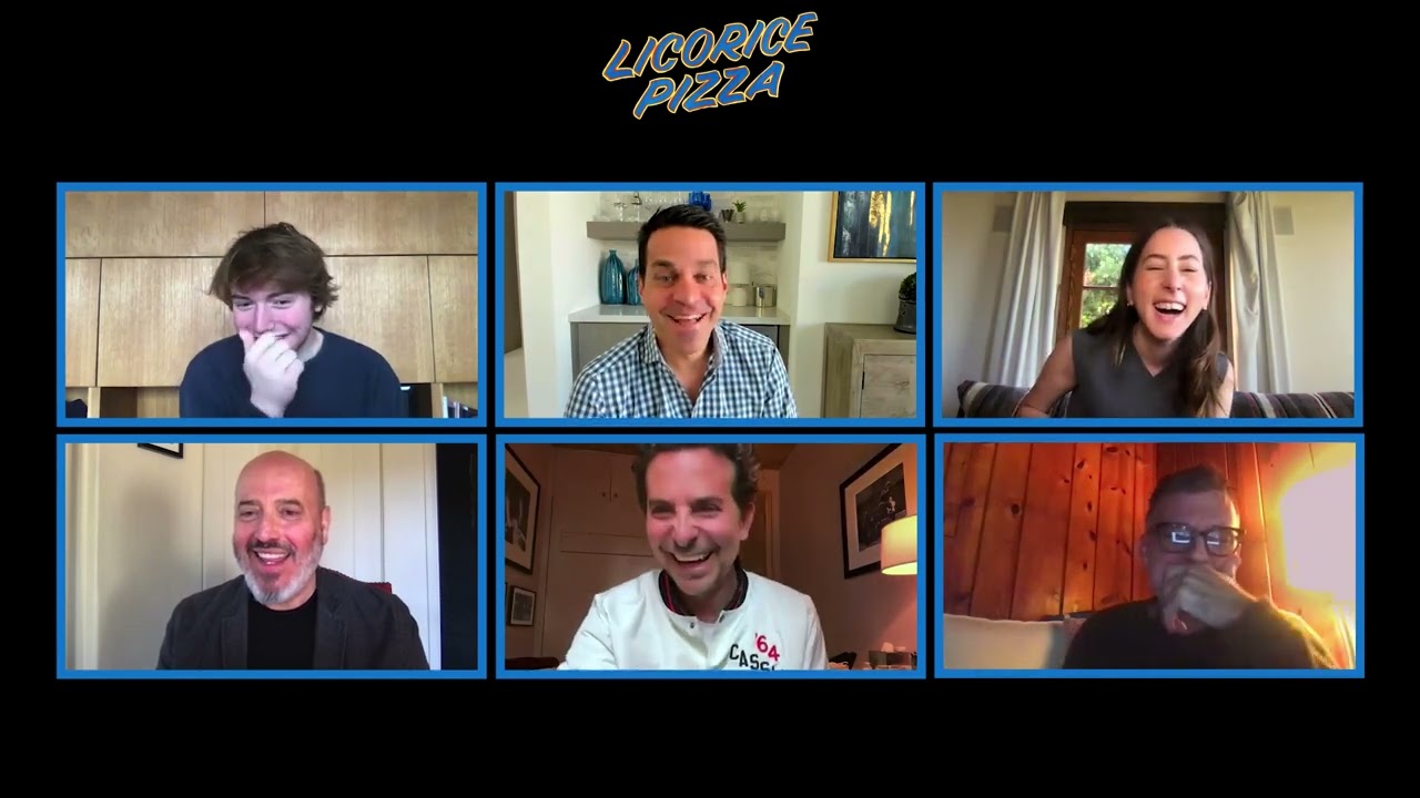 Licorice Pizza - Paul Thomas Anderson, Bradley Cooper, Cooper Hoffman, Alana Haim, and Mark Bridges