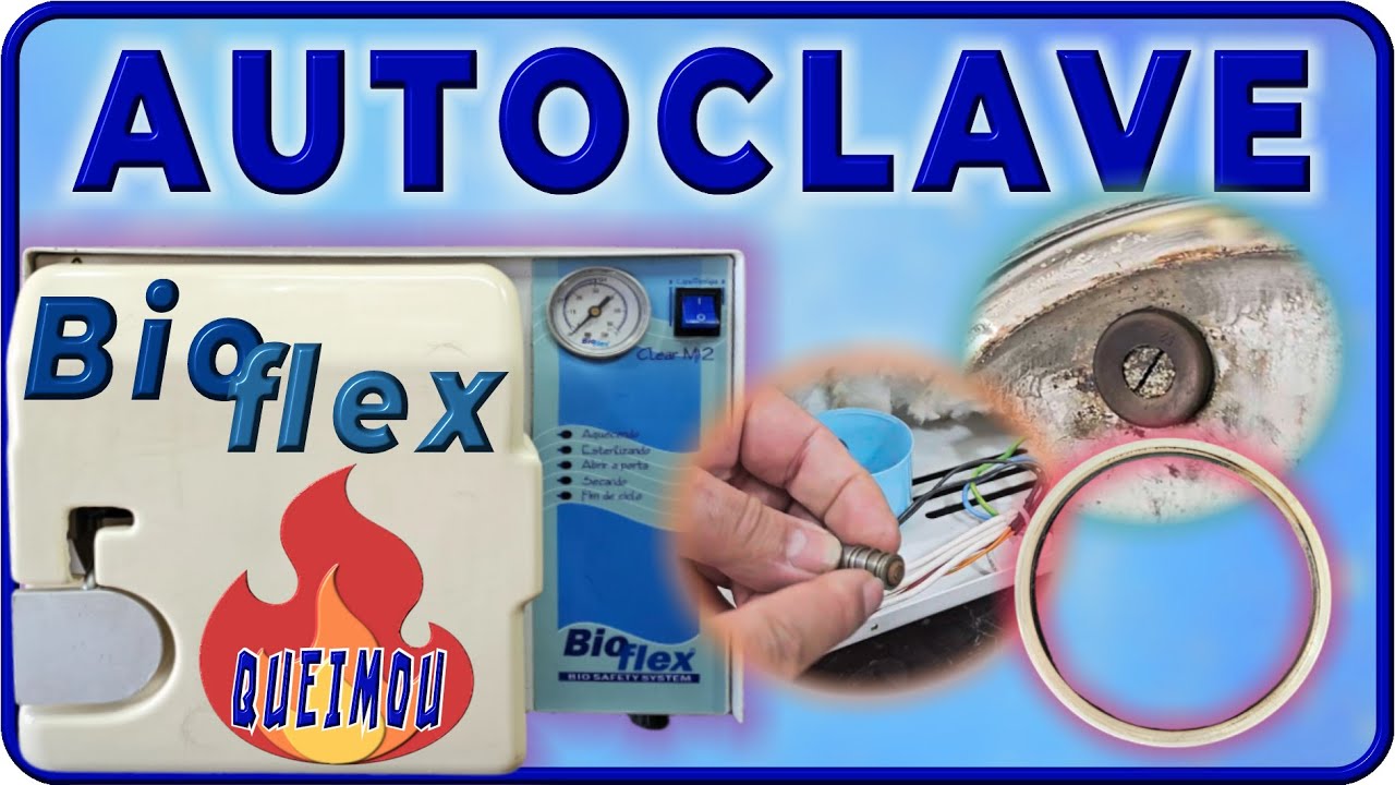 🔥Uma Autoclave Bioflex cheirando queimado. O que causou este problema?