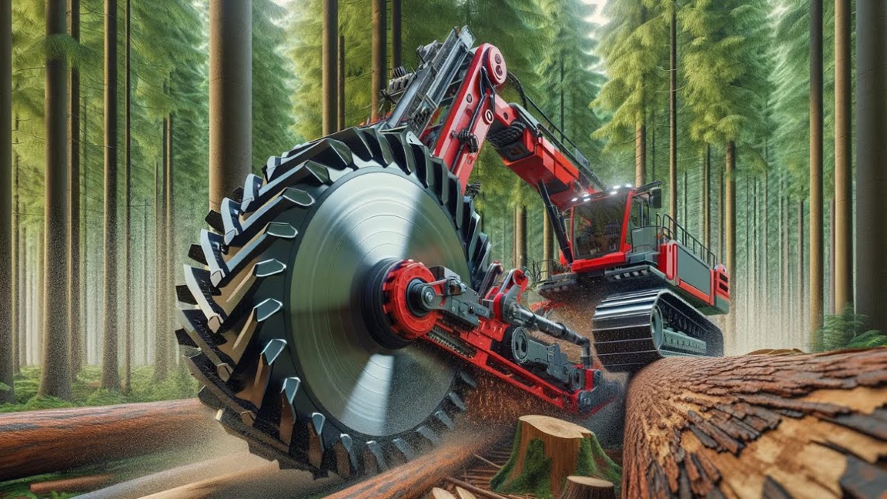 Dangerous Precision - Epic Tree Harvesting OPERATIONS