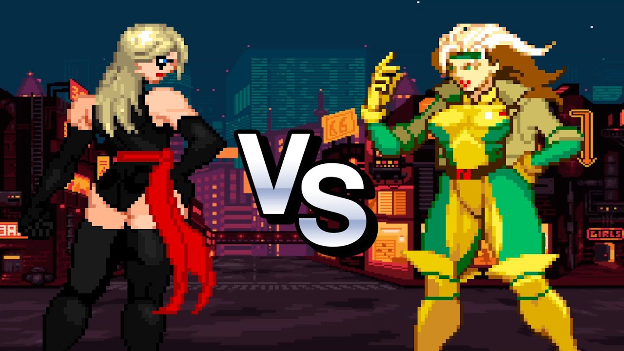 MUGEN: Rogue vs Captain Marvel
