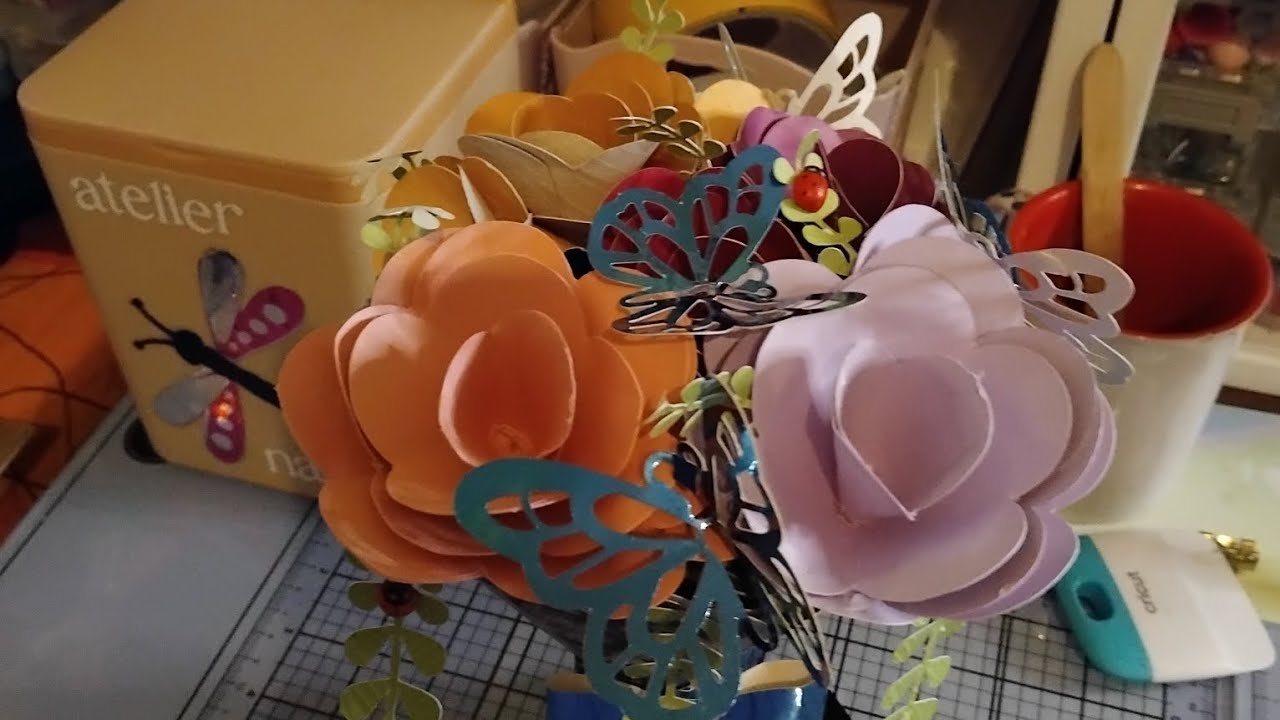 Tuto bouquet de fleurs  🌸  n2
