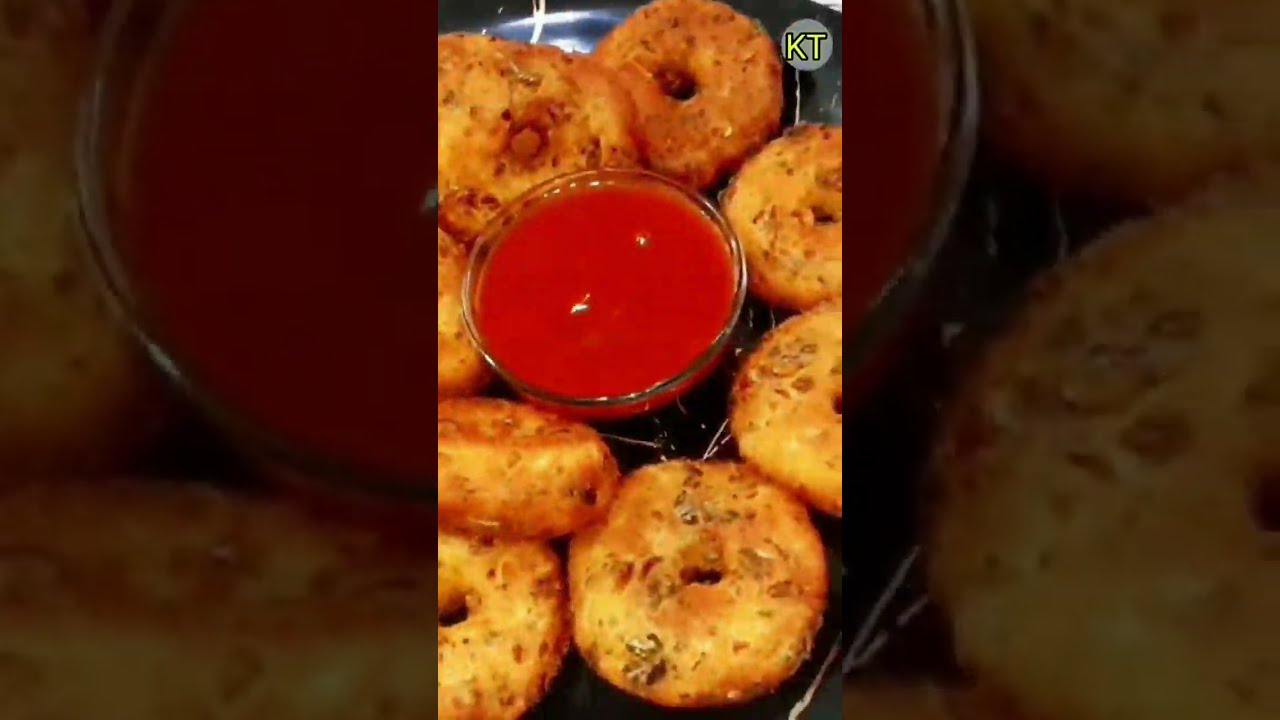 New Crispy Teatime Snacks Idea Potato Bread Donut |पोटेटो ब्रेड डोनट #shorts #youtubeshorts #short