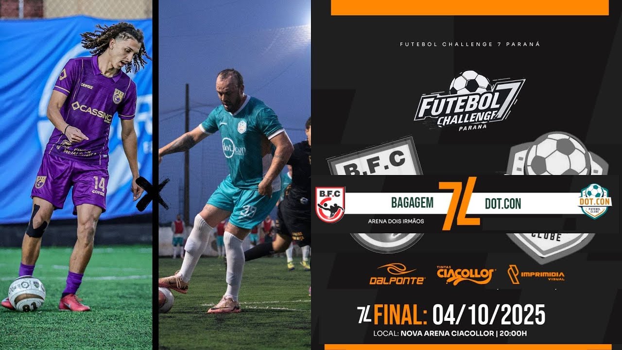 BAGAGEM FC X DOT.CON FC - FINAL - FUTEBOL 7 CHALLENGE - ETAPA MARINGÁ