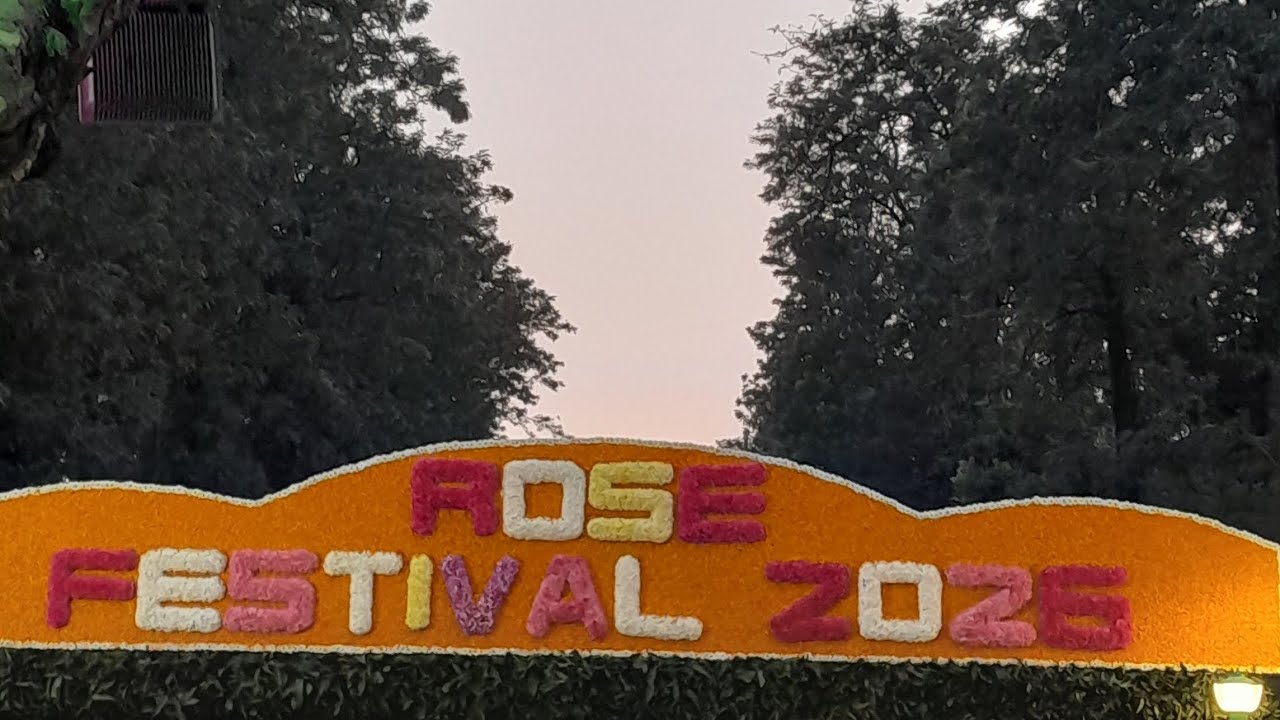 1st Day Rose FESTIVAL chandigarh 2026