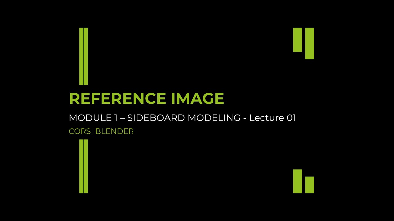 Blender Interior Design Course - Module 1 - Lecture 01 - English Version