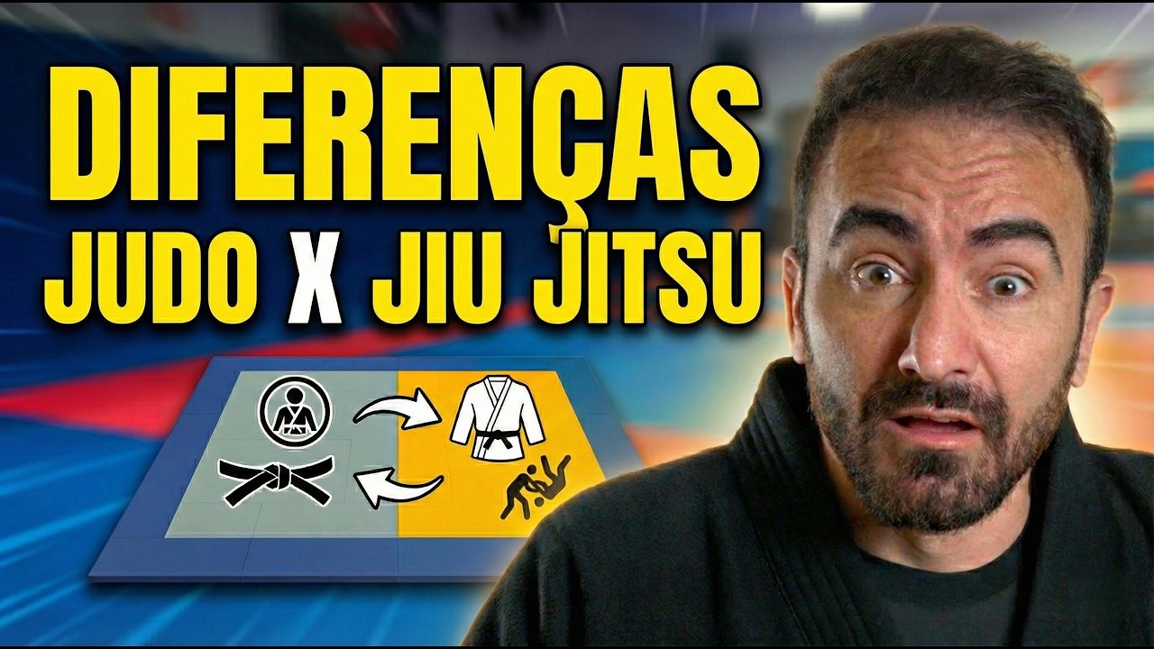 3 Diferenças Reais entre Jiu Jitsu e Judô (Que Ninguém te Conta)