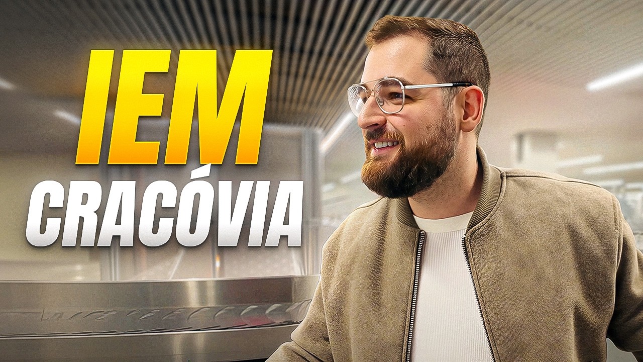 CHEGAMOS NA POLÔNIA PARA A IEM CRACÓVIA (VLOG 120)