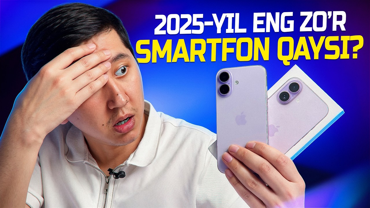iPhone'larni ichida eng zo'ri | iPhone 17 bo'ldimi?