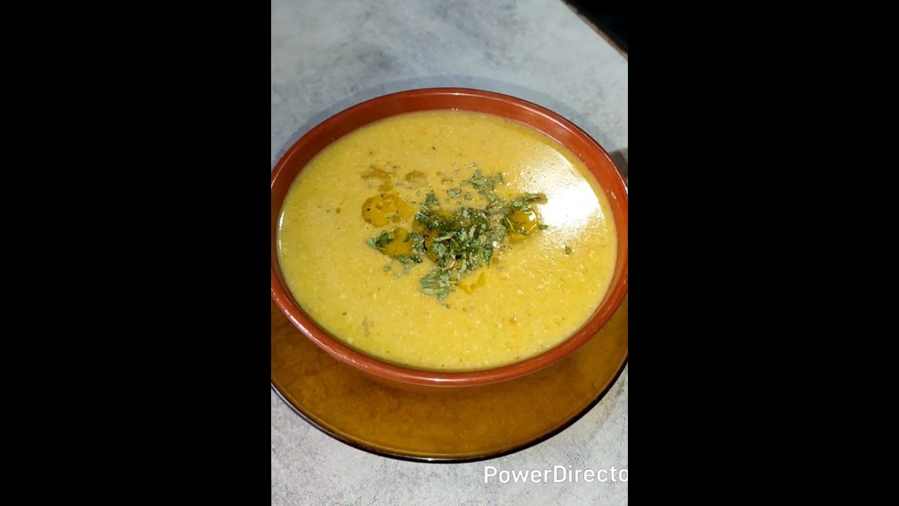 🔥“Recette rapide : Soupe de lentilles rouges🍲” crémeuse et savoureuse”😋