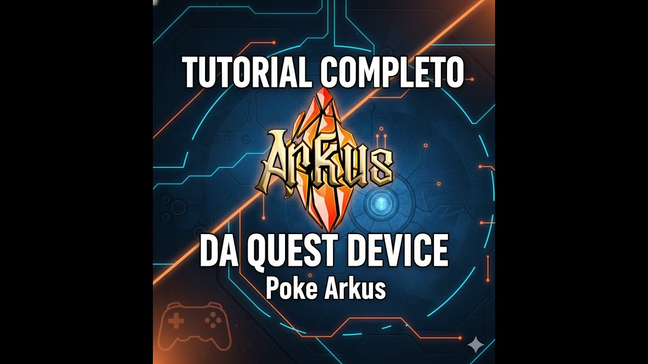 Tutorial Completo da QUEST DEVICE Poke Arkus🎮