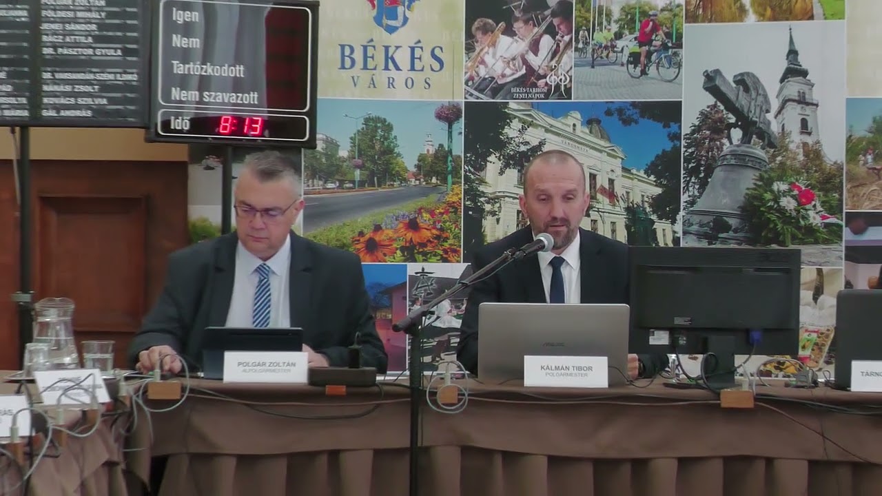 Békés Város Képviselő-testületének soros ülése - 2026. 02. 19. - Békés Város