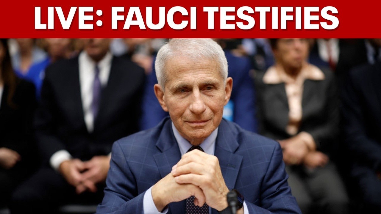 Dr. Anthony Fauci testifies on Capitol Hill