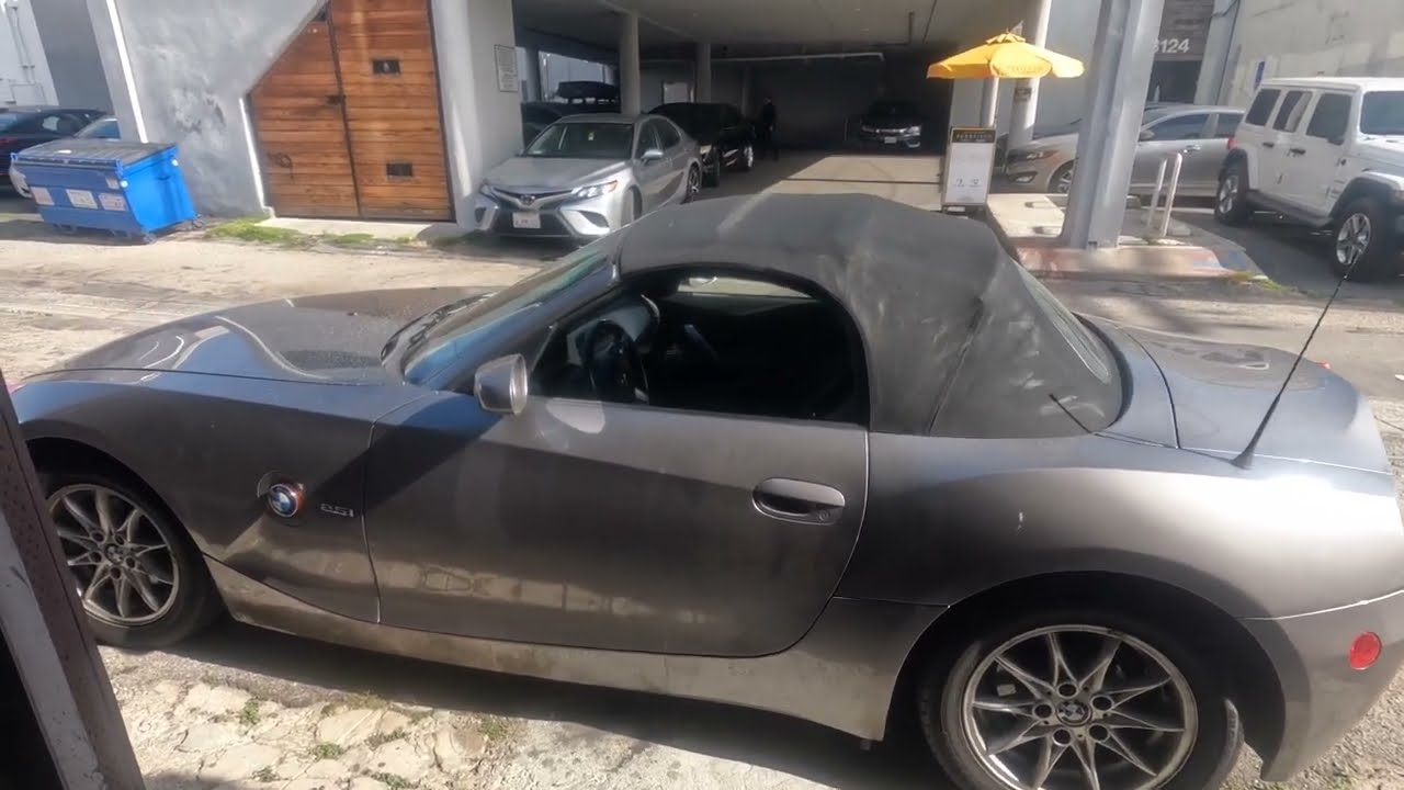 2004 BMW Z4 E85 с откидным верхом не работает