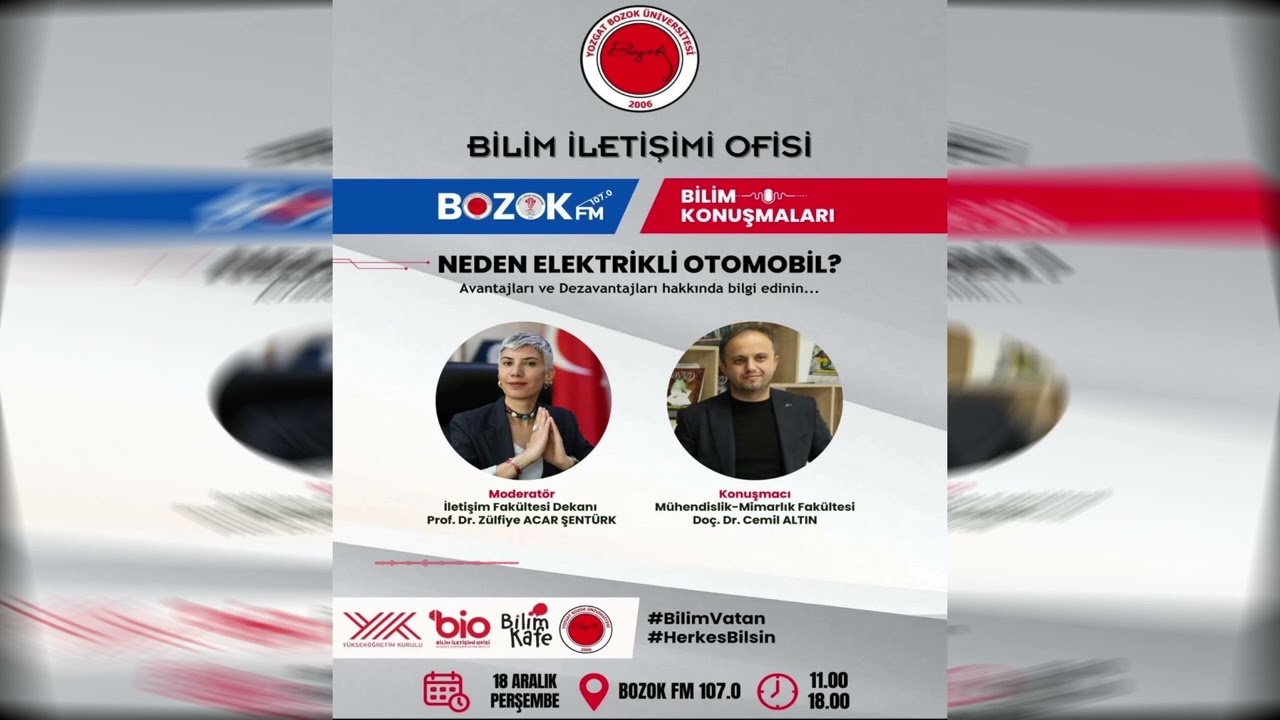 Bilim İletişimi Ofisi 2025-2026 / Neden Elektrikli Otomobil ?