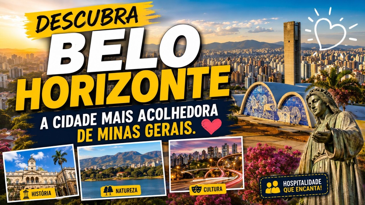 Descubra Belo Horizonte | A Cidade Mais Acolhedora de Minas Gerais